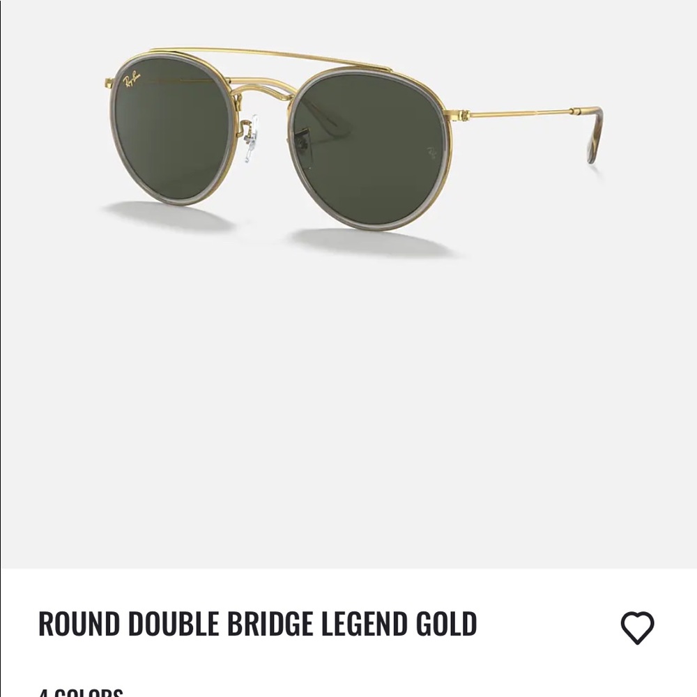 Rounded Ray Bans Excellent Condition - image 1